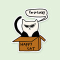 I'm So Lucky Sticker