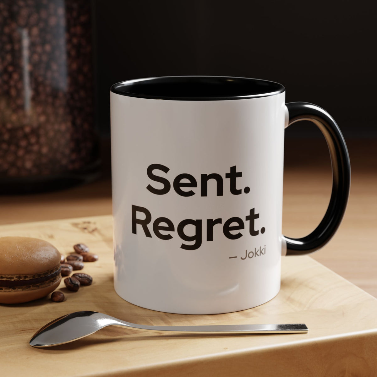 Sent. Regret. Mug
