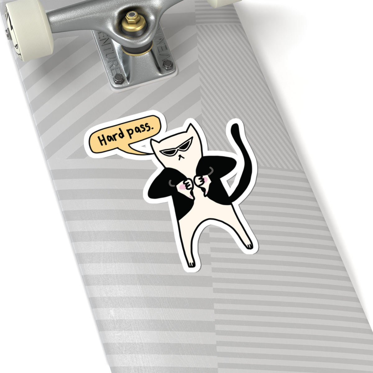 Hard Pass Sticker
