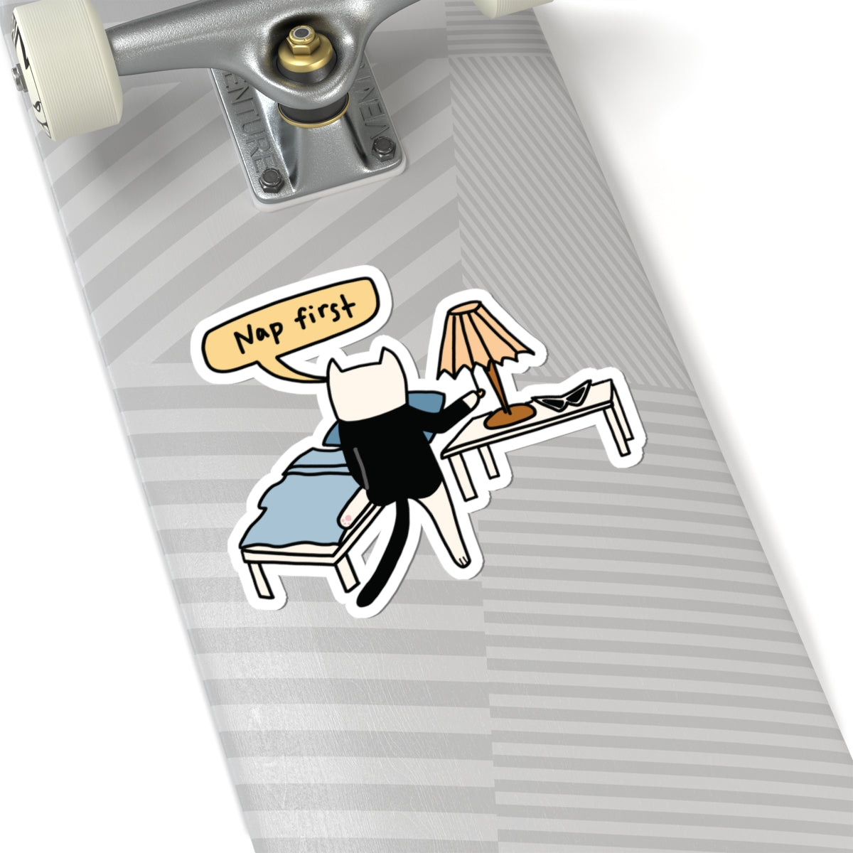 Nap First Sticker