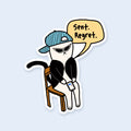 Sent Regret Sticker