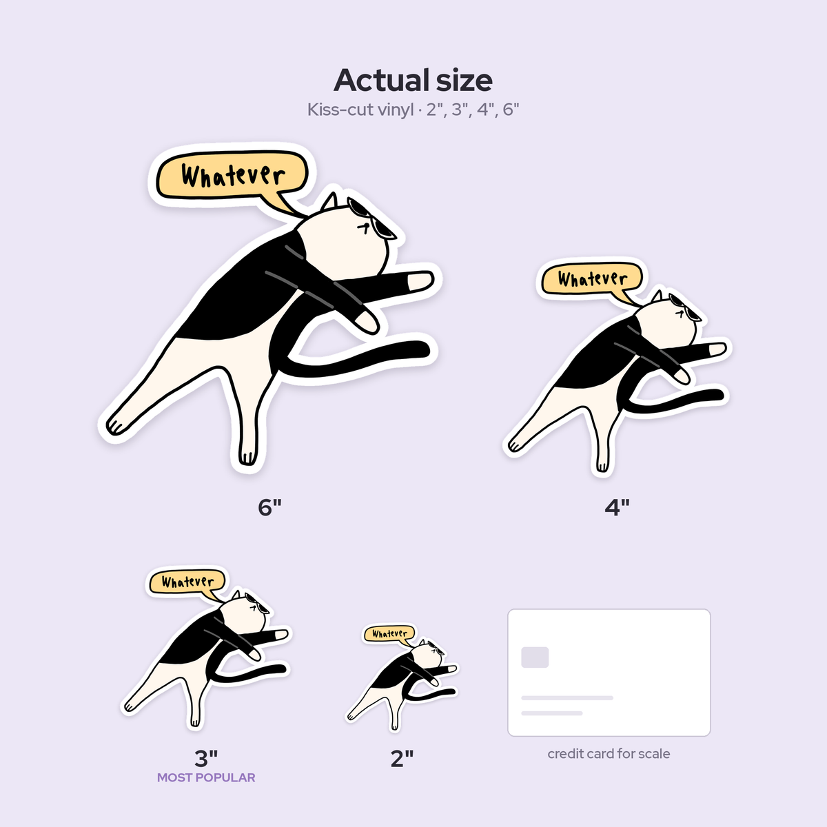 Whatever Sticker