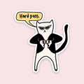 Hard Pass Sticker