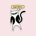 Cool Story Sticker