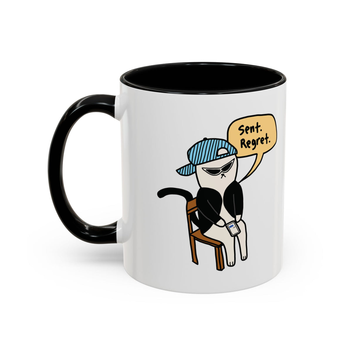 Sent. Regret. Mug