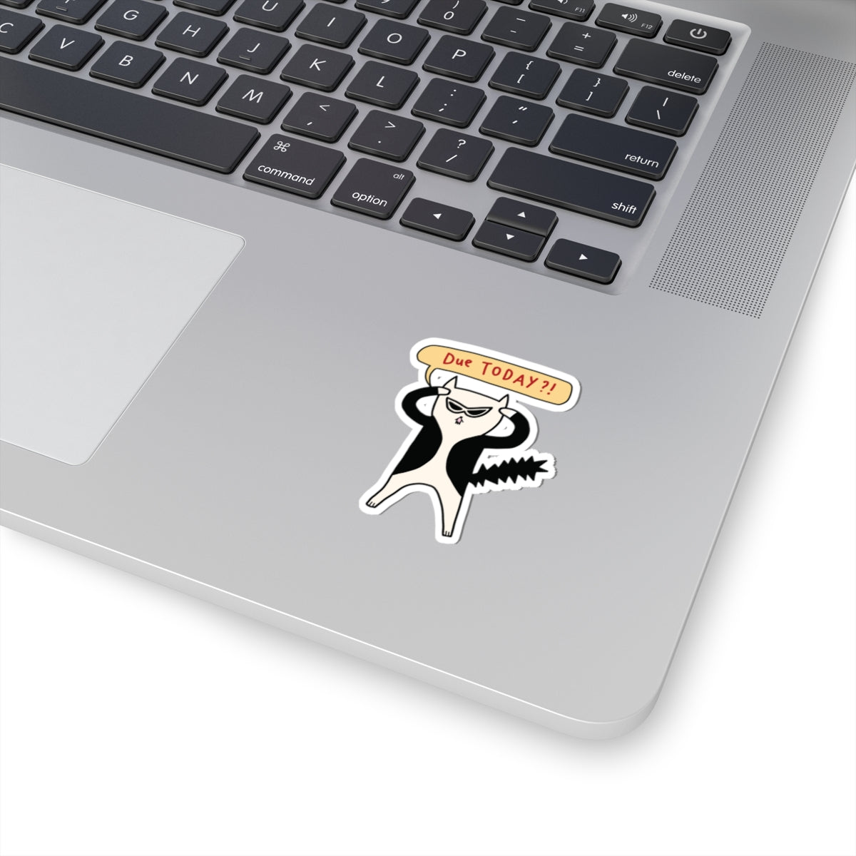 Due Today Sticker