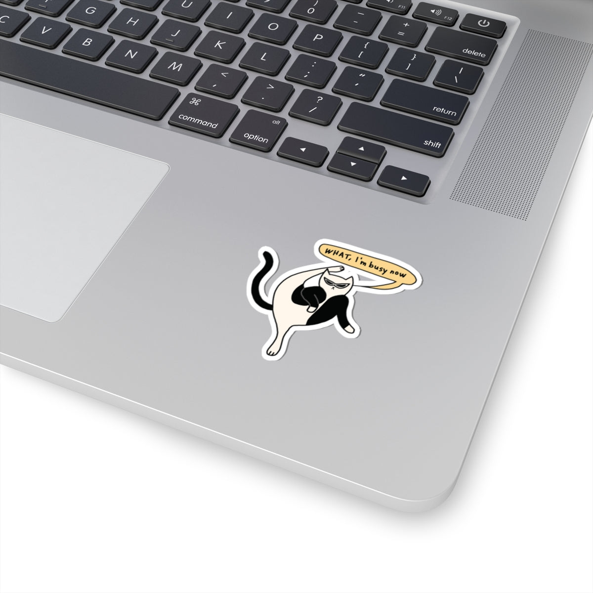WHAT I'm Busy Now Sticker