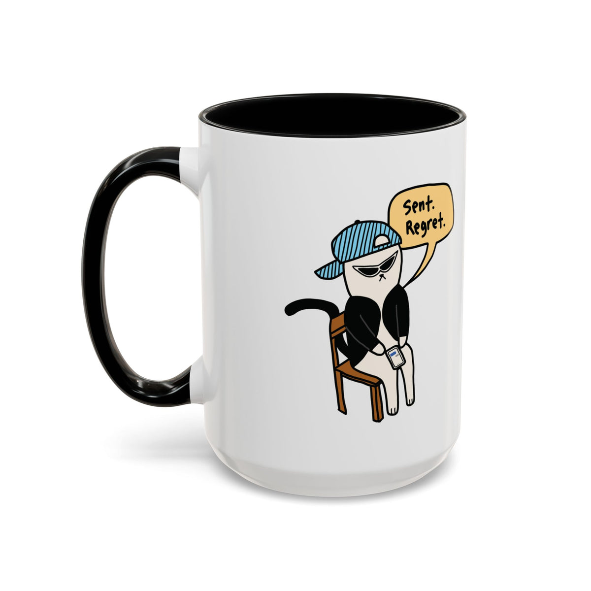 Sent. Regret. Mug