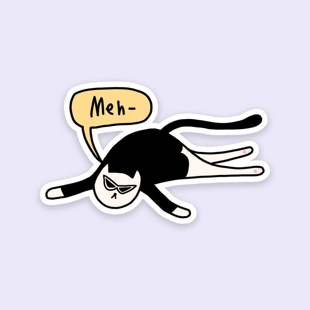 Meh Sticker