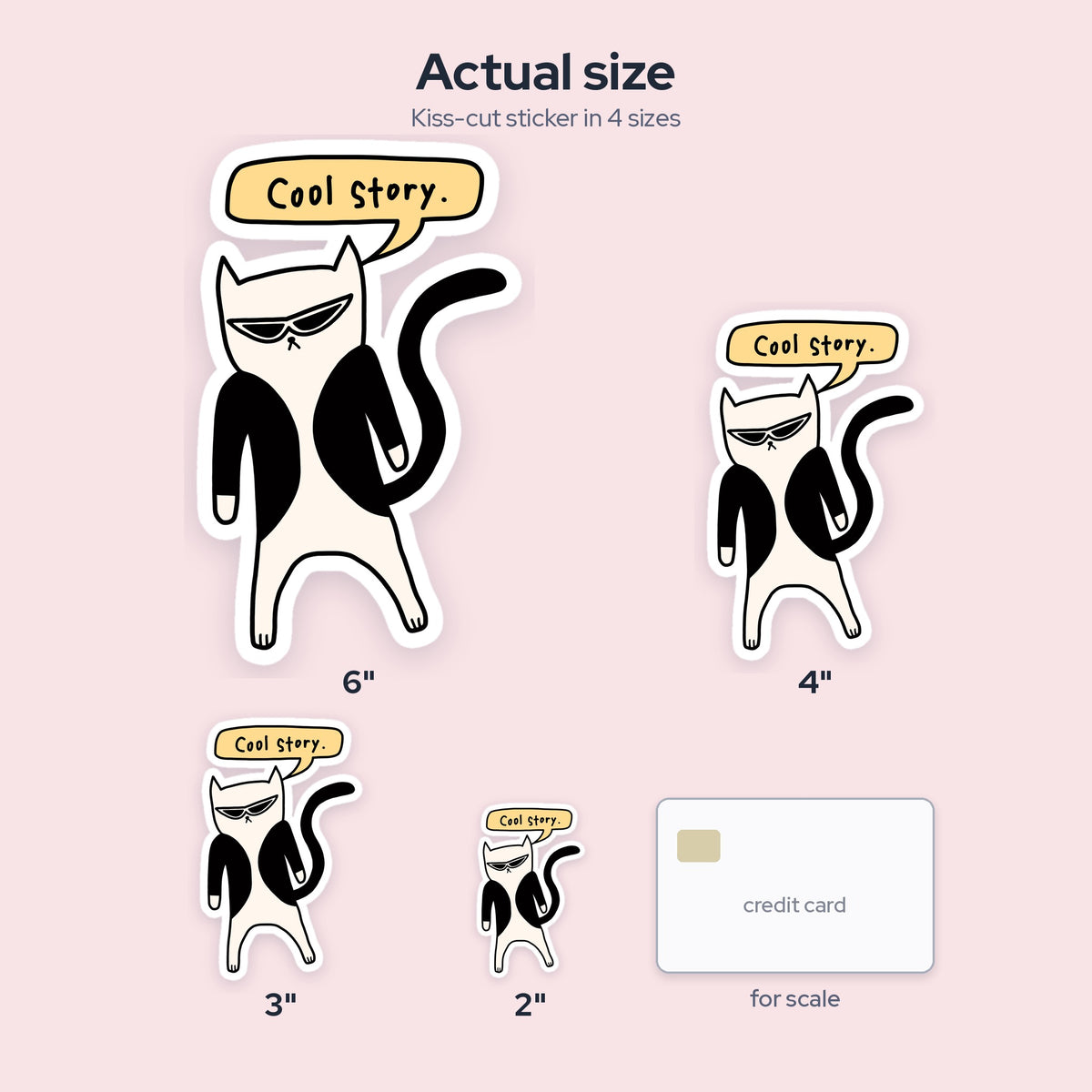 Cool Story Sticker